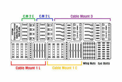 WW2 German Cable Mount set